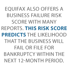 Equifax's Business Credit Scores Credit Suite