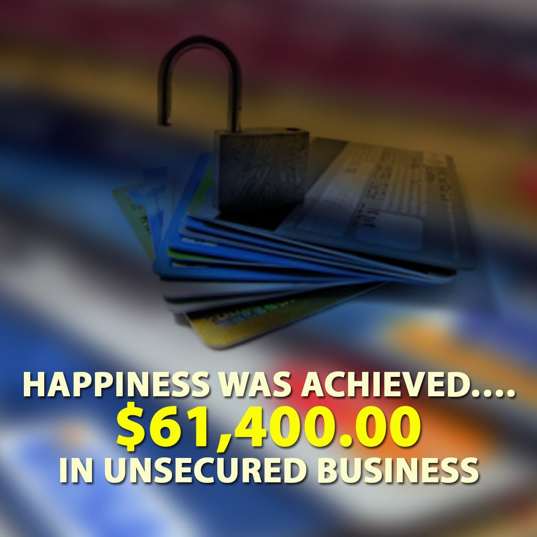 Happiness-was-achieved-61400.00-in-unsecured-business-cards.-1080X1080