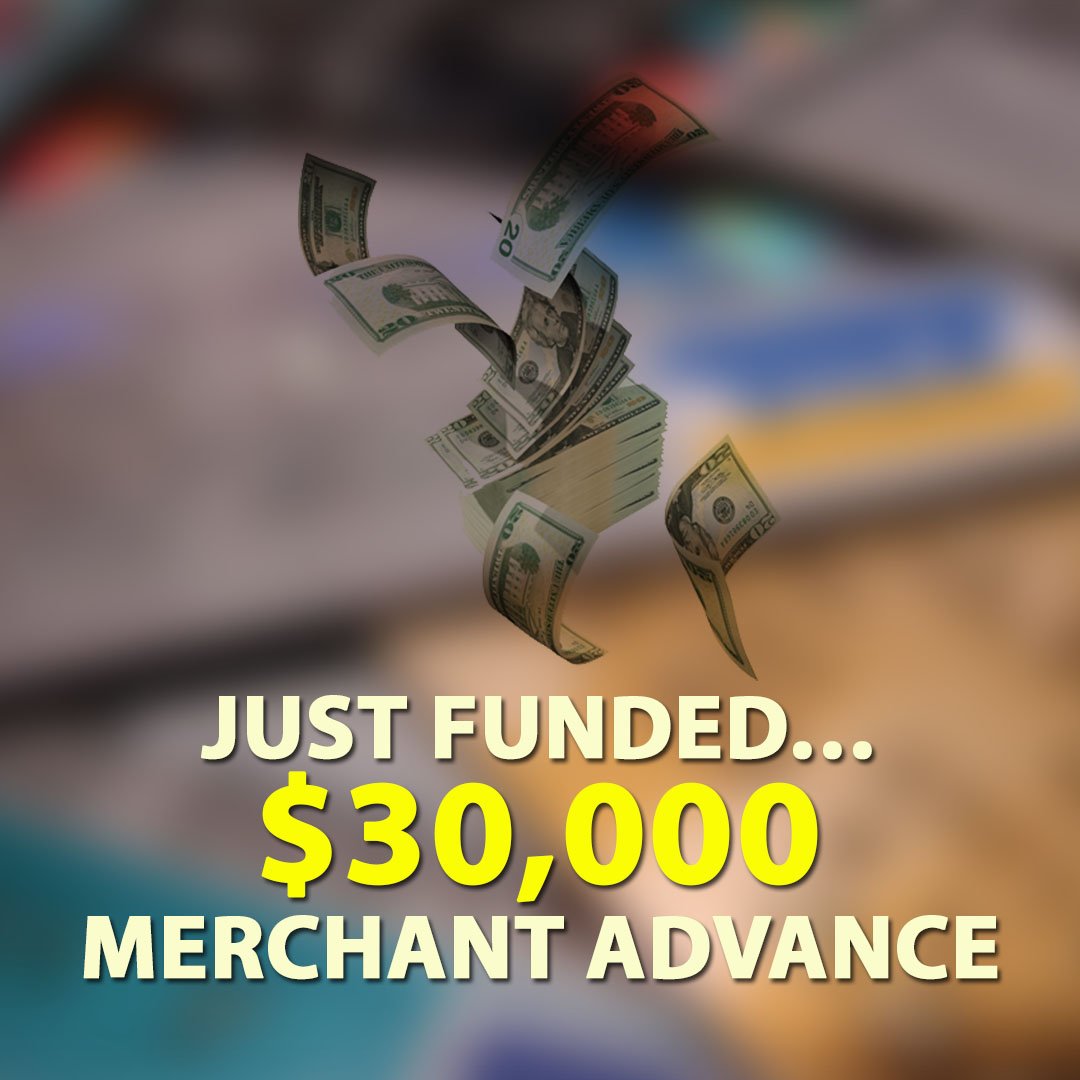Just-Funded-30000-Merchant-Advance-1080X1080