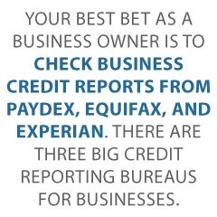 run a biz credit check Credit Suite