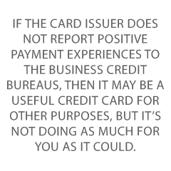 Which Business Credit Cards do not Report Personal Credit - Credit Suite