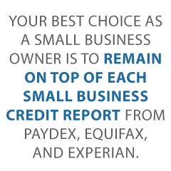 Small Biz Reports on Credit Credit Suite