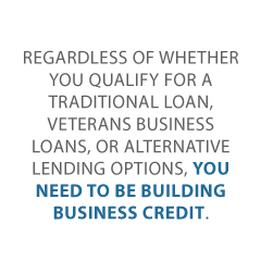 Veterans Business Loans Credit Suite