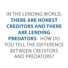 Predatory Lenders Credit Suite2 - Creditors and Predators: 10 Ways to Avoid Falling Prey to Predatory Lenders, and 6 Questions to Ask Before You Jump In