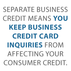 build separate business credit in a bad economy Credit Suite