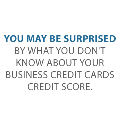 5 Myths About Your Business Credit Cards Credit Score