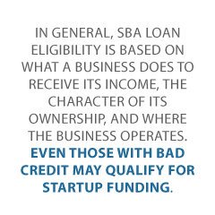 SBA Loans and Borrowing Credit Suite