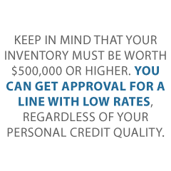 small business inventory loans Credit Suite2 - Small Business Inventory Loans