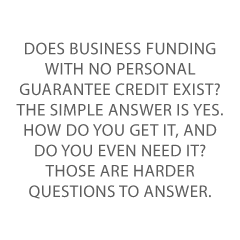 Truth About Business Funding With No PG Credit Credit Suite