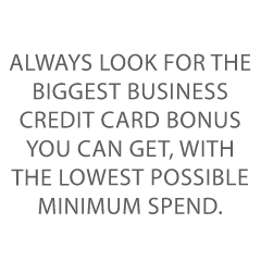 Business Credit Card Bonus Credit Suite