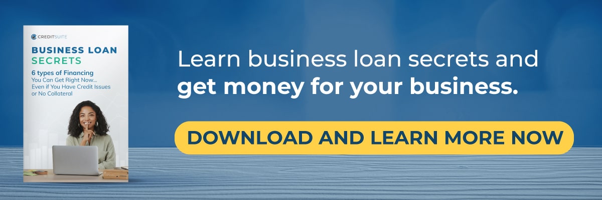 Learn business loan secrets and get money for your business. via Credit Suite BizLoanSecNotRecCJ2