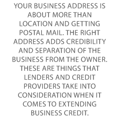 business address Credit Suite - Why Your Business Address Matters