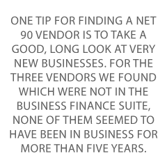 Net 90 Vendors Credit Suite