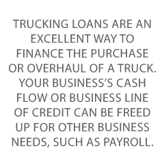 Trucking Loans Credit Suite