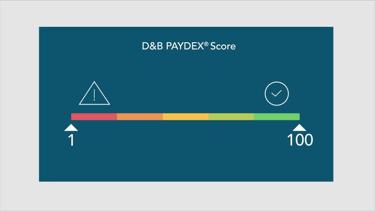 D&B Paydex Score