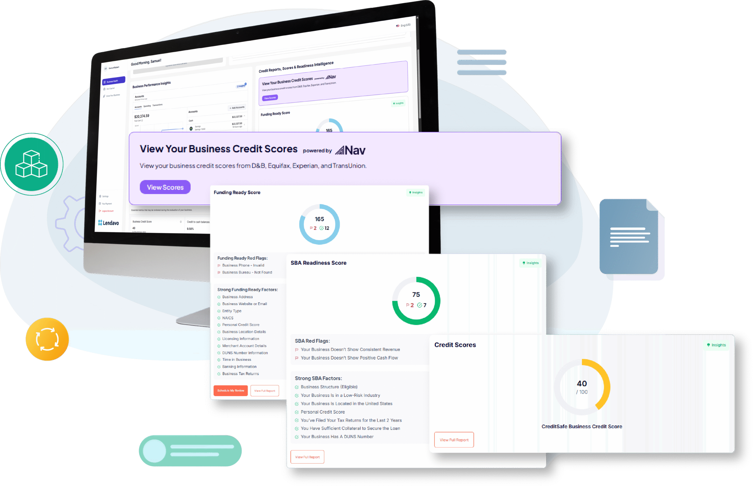 Credit Reports, Scores & Readiness Intelligence