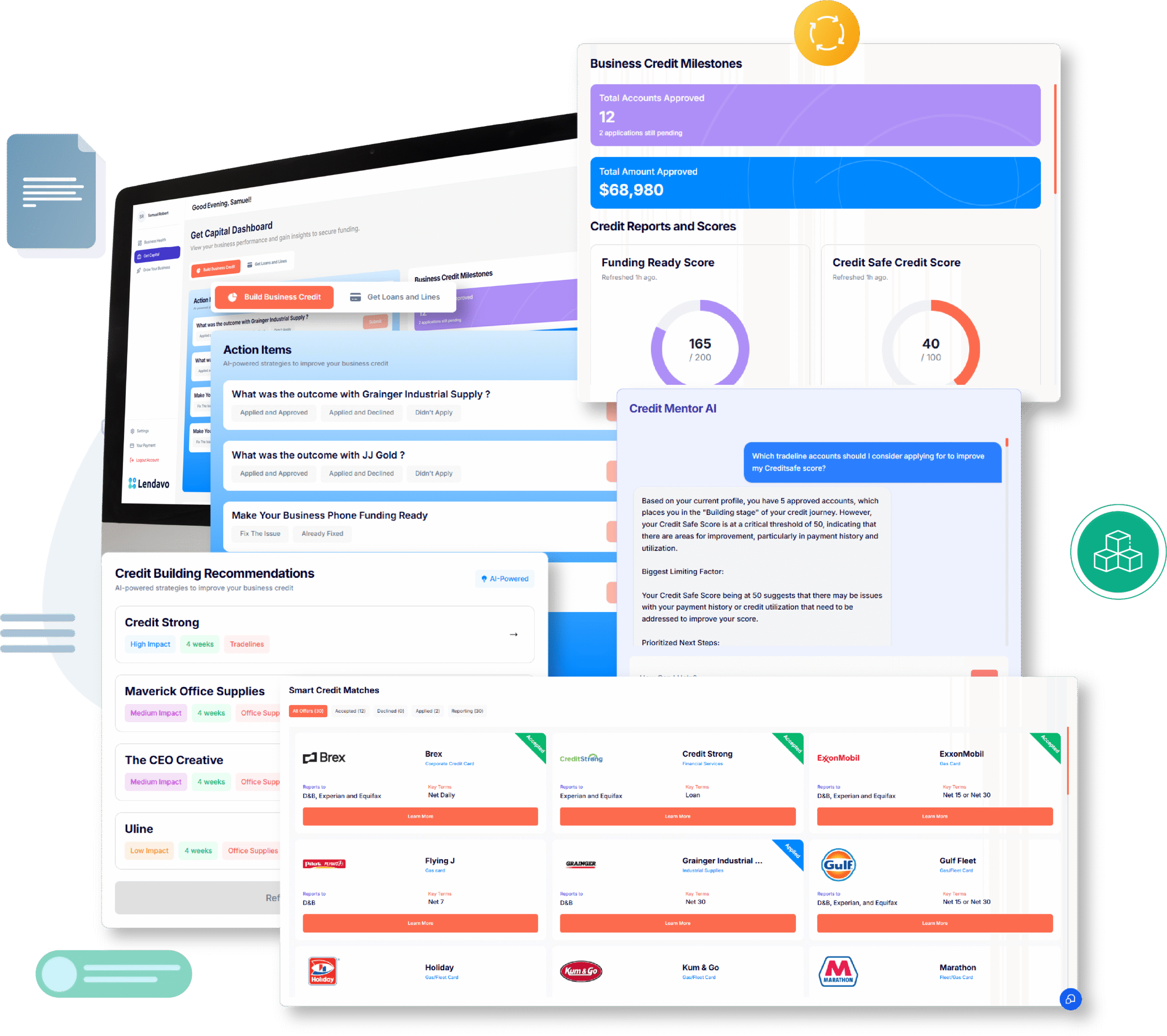 Get Capital Dashboard